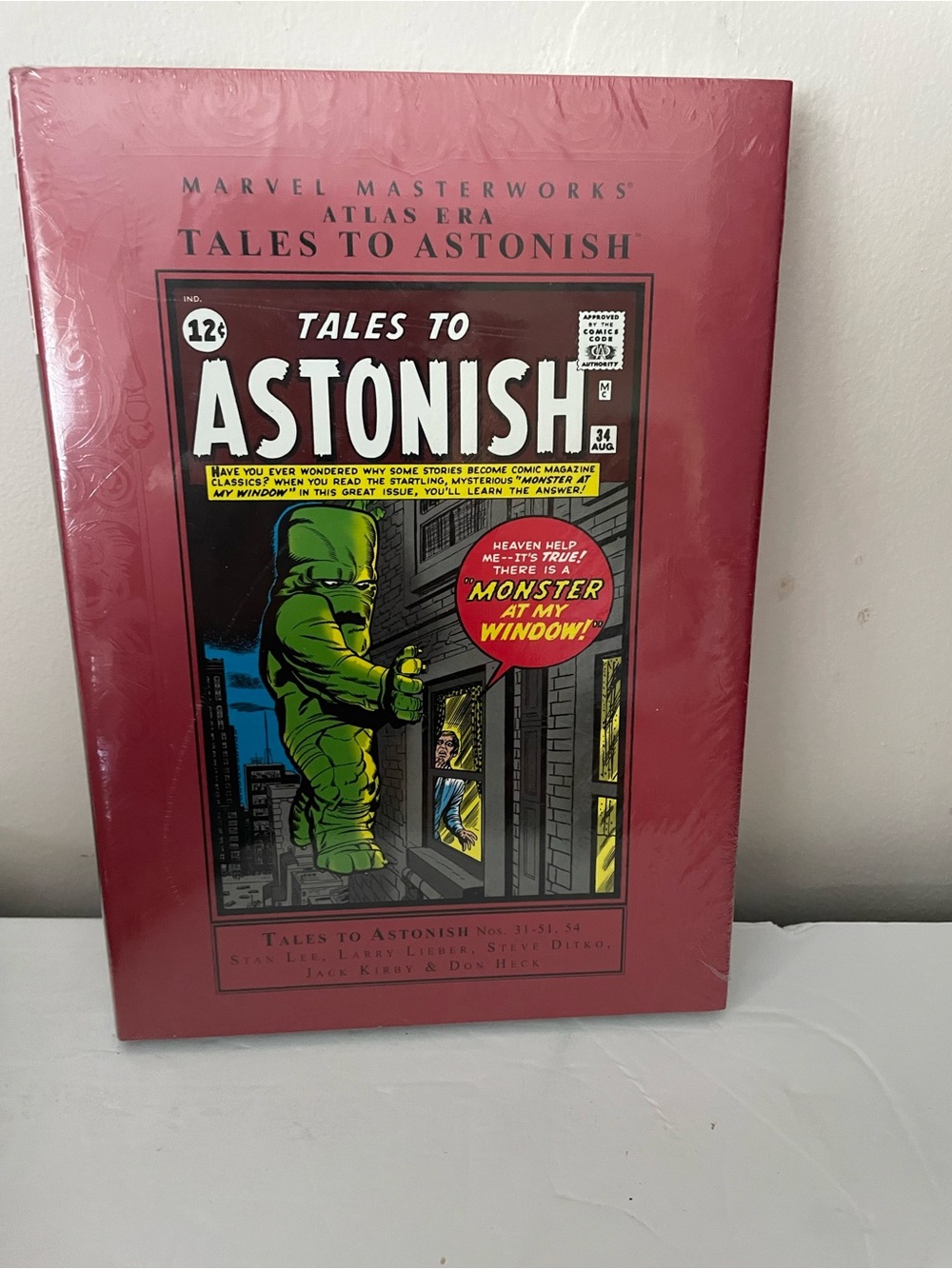 Marvel Masterworks Tales To Astonish Vol 4 Atlas Era Hdbk New Sealed book